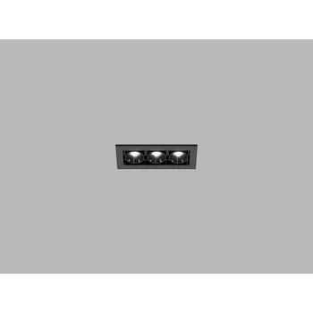 LED2 2560173DTW Zápustné svítidlo RIVA MINI 3, B DALI TW/PUSH TW 6W 2700K-4000K UGR černá