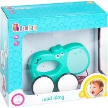 Hračka pro nejmenší Hroch Bam Bam na kolečkách