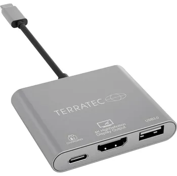 Příslušenství pro notebook Terratec USB-C® dokovací stanice CONNECT C3 Vhodné pro značky (dokovací stanice pro notebook): univerzální
