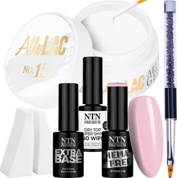 Lak na nehty Sada na nehty Babyboomer Pro 6 v 1, štětec a houbičky na Gel podkladové Houbičky