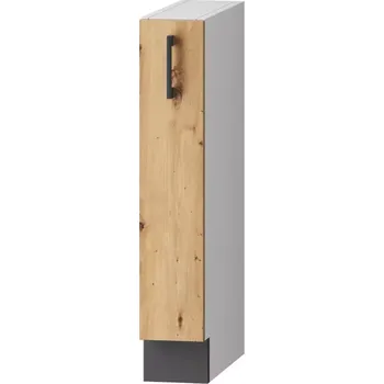 Kuchyňská skříňka Kuchyňská Skříňka Clara D15 Cargo grafitově šedá/dub artisan