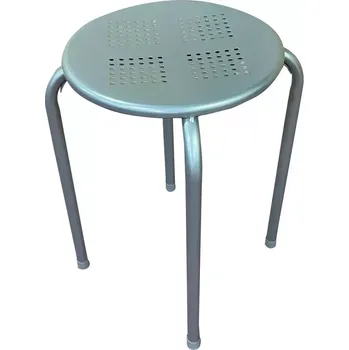 Jídelní židle Taburetka dr-n-656 Felipe 10893 šedá