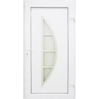 Vchodové dveře Vchodové dveře Helsinki D28 80P 88x198x7 bílé