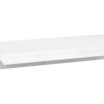 Kancelářská sestava Polička Lumens 120 cm, bílá / beton