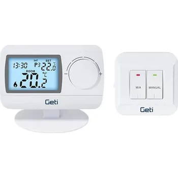Termostat GETI GRT03 bezdrátový programovatelný 7denní