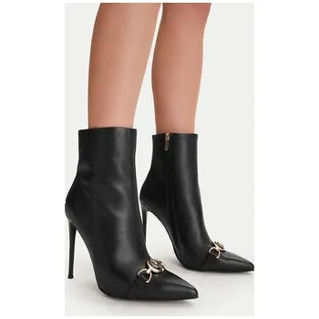 Dámské kozačky Polokozačky Eva Minge EO-LANA-771X-227 Černá 38