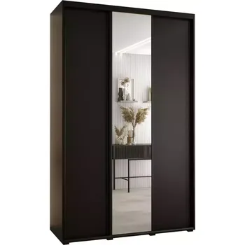 Předsíňová stěna Skříň 45 Canaris 3 150 černá/černá