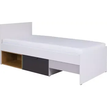 Postel Postel Joker 15 P/L Bílá / Grafitová / Šedá / Dub Lefkas