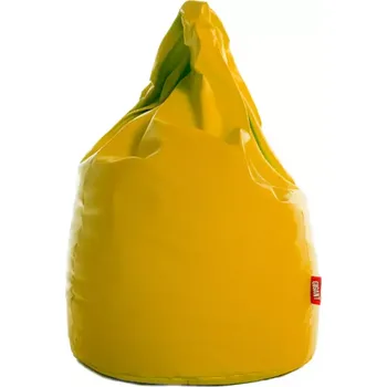 Sedací souprava Sedací vak XL ekokůže žlutý