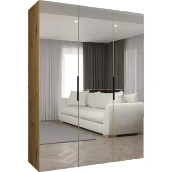 Předsíňová stěna Skříň Marbella III 150 artisan černá