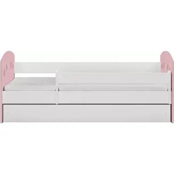 Ložnicová sestava Dětská postel Julia +SZ Mix pudrově růžová 80x140