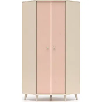 Ložnicová sestava Skříň Mevel 01 pouštní písek/millenial pink