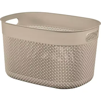 Úložný box Košík L 18L 254555 béžový Filo Curver