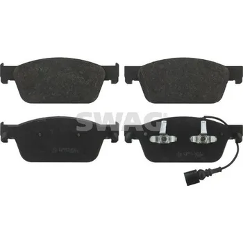 Brzdová destička Sada brzdových destiček, kotoučová brzda SWAG 30 91 6824
