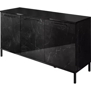 Předsíňová stěna Komoda Mango černý mramor