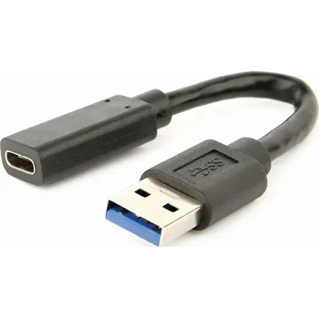 Kabel do PC Gembird A-USB3-AMCF-01 USB 3.1. AM Female adaptér, 10cm, černý