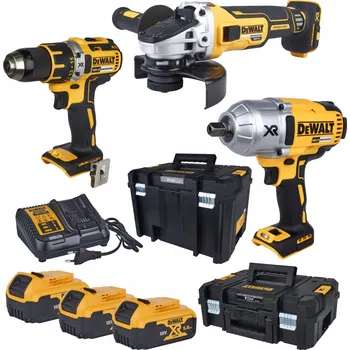 Sada nářadí DeWalt Aku sada 3 nářadí + nabíječka 3x5Ah