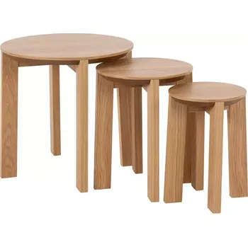 Obývací stěna Konferenční Stolek Matt Blue Oak