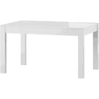 Jídelní set Stůl Jowisz 136x90+74 Bílý Lesk