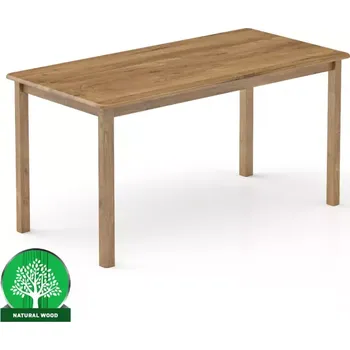 Jídelní stůl Stůl borovice ST104-150x75x75 dub