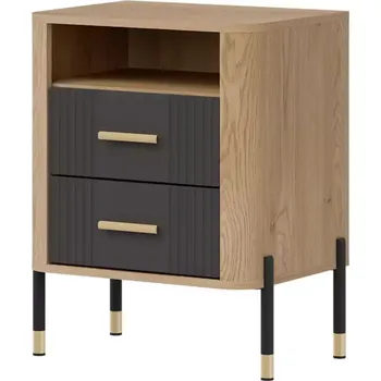 Ložnicová sestava Noční stolek Dante Dt22 dub cremona/antracit