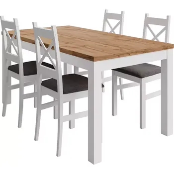 Jídelní set Jídelní set Agal wotan/bílá