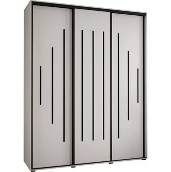 Předsíňová stěna Skříň 45 Canaris 12 200 bílá/černá