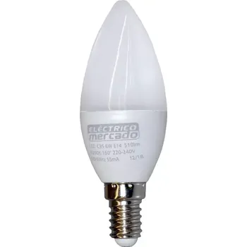 Žárovka Žárovka LED EM 6W C35 E14 4200K