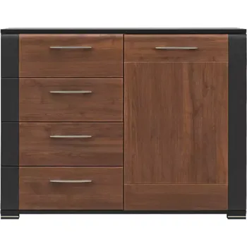 Předsíňová stěna Komoda Naomi Na-2 ořech/wenge