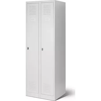 Kancelářská sestava Skříň Kacper 2 kov šedá