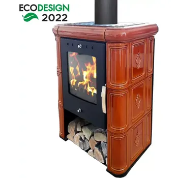 Krbová kamna DOMOFIRE Picobello II 6kW Hnědá