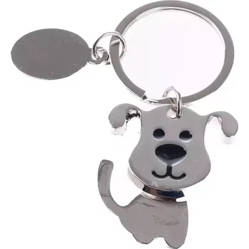 Kovový přívšesek na klíče – pes