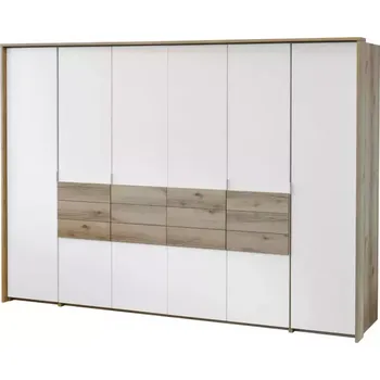 Předsíňová stěna Skříň Panama 310 dub grand/bílý