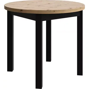 Jídelní set Stůl Perla 90 artisan/černá