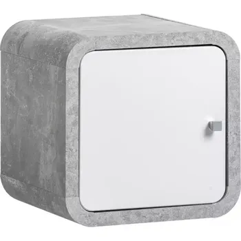 Skříňka Wally Typ05 Atelier/Bílý Lesk