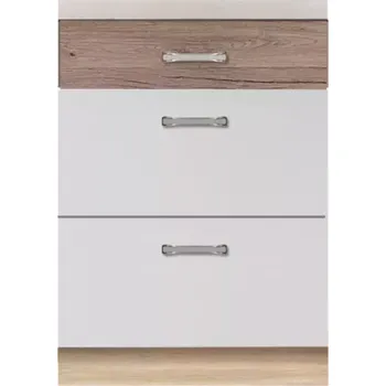 Kuchyňská skříňka Econo 10D Dub Sonoma/Bílý/San Remo