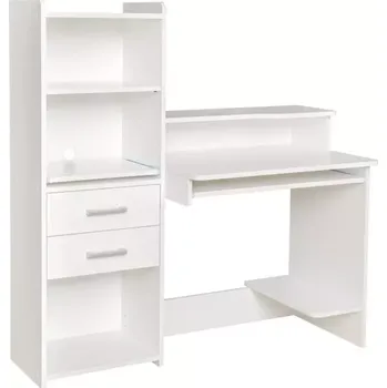 Psací stůl Psaci Stůl Adrian 130cm Bílý Mat