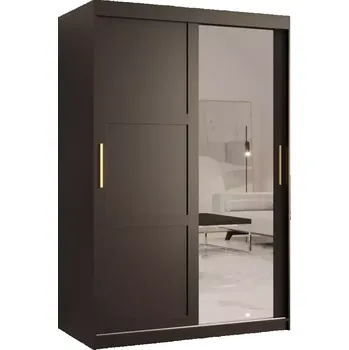 Předsíňová stěna Skříň Amiro 2 120 černý/černý