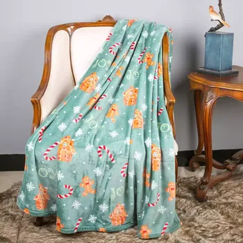 Dětská deka Deka Christmas 130x170 cm zelená