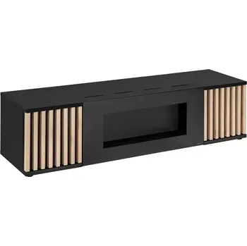 Obývací stěna TV Stolek Cameron-K + Biokrb ZHJ CM RTV-K černá/hickory jackson