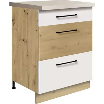 Kuchyňská Skříňka Infinity 10D WHITE ARTISAN