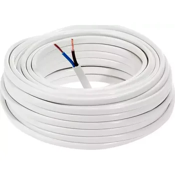 Kuchyňská skříňka Kabel HO3VVF 20m 2 x 1,00 bílý