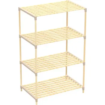 Kancelářská sestava Regál FIX-2006-4 přírodní/béžová