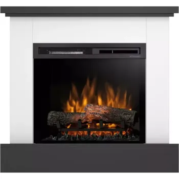 Elektrický krb Jukon 23 bílý mat/černá