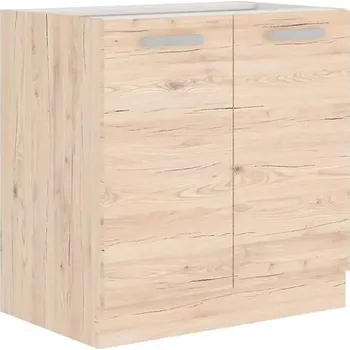 Kuchyňská skříňka Kuchyňská skříňka Karolina Dub Bordeaux 80D 2F BB