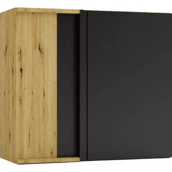 Kuchyňská skříňka Kuchyňská Skříňka Isabel WNP P/L černá/artisan