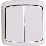 Přepínač střídavý ř.5B, Tango, barva bílá