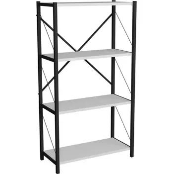 Obývací stěna Regál FD-4LBS-002 bílý