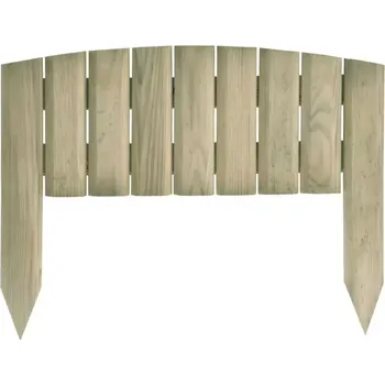 Zahradní obrubník Trávníkový plot Fiołek 40x15/30