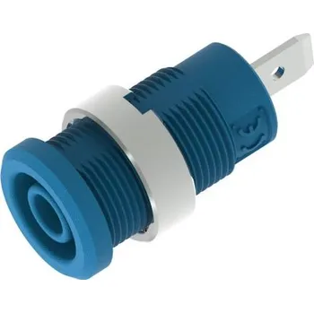 Elektrická zásuvka Banánková zásuvka, 36A, 600 → 1000V, Modrá, Samice